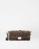 Crosby Lock Baguette, Pecan Brown Velvet