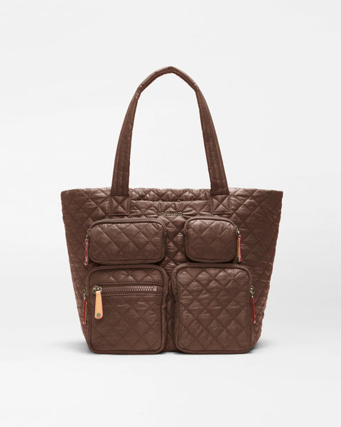 MZW Medium Metro Travel Tote, Walnut
