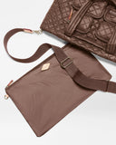 MZW Medium Metro Travel Tote, Walnut