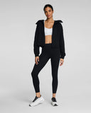 Spanx® Boostup Cotton Fleece Full Zip Hoodie, Very Black