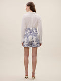 Rebecca Taylor Lena Shine Short, Ivory Toile Combo-Rebecca Taylor