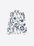 Andy Lino Print Shirt, Blue/ Green-Vilagallo