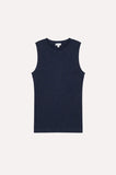 Viscose Tank, Navy-Minnie Rose