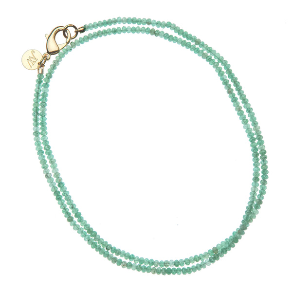 Double Wrap Bead Necklace, Jade-Jane Win