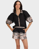 Lotus Tiger Balloon Shirt, Eclipse