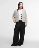 Barbour Faye Cardigan, Oatmeal-Barbour