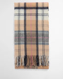 Barbour Serena Tartan Lambswool Scarf, Dress/Hessian-Barbour