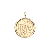 JW Embellished Hearts Find Me Necklace, Gold White Topaz-Jane Win