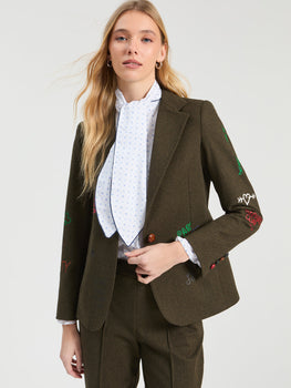 Ferris Wheel Blazer, Green