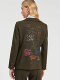 Ferris Wheel Blazer, Green