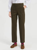 Flannel Pant, Green-Vilagallo