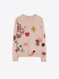 Love Sweater, Beige-Vilagallo