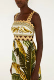 Trancoso Sand Sleeveless Maxi Dress, Trancoso Sand-Farm Rio