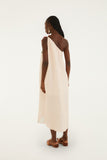 Garden Terrace One Shoulder Maxi Dress, Pink-Farm Rio