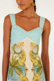 Royal Sea Multicolor Sleeveless Maxi Dress, Royal Sea Multicolor-Farm Rio