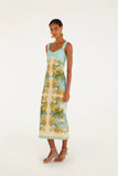 Royal Sea Multicolor Sleeveless Maxi Dress, Royal Sea Multicolor-Farm Rio