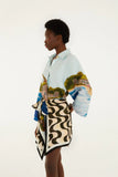 Long Sleeve Kimono, Copacabana Beach Multicolor-Farm Rio