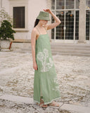 Long Dress, Africa Green-Las Surenas