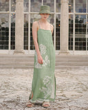 Long Dress, Africa Green-Las Surenas