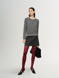 Meilleur Moment Tip Cardi, Dark Gray-Meilleur Moment