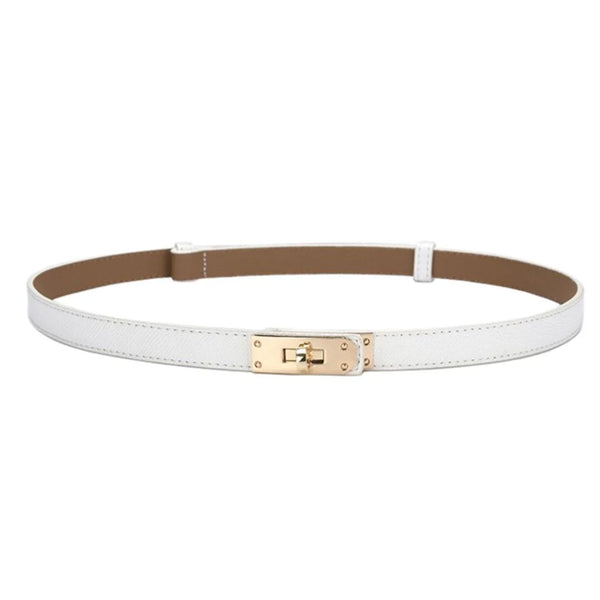 AC Latch Belt, White-Accessory Concierge