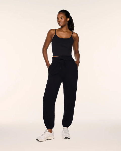 Spanx® Boostup Cotton Fleece Jogger, Very Black