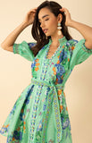 Hale Bob Alaiya Organza Dress, Mint Green-Hale Bob