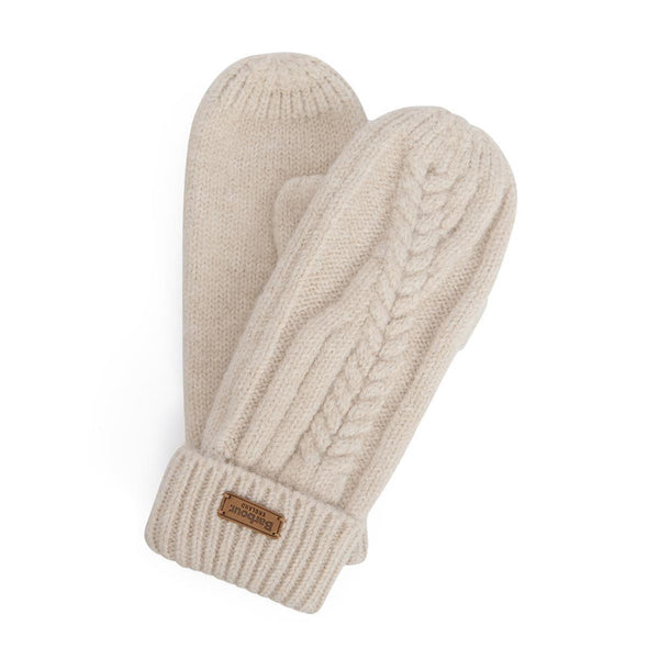 Barbour Elsdon Mittens, Eggshell-Barbour