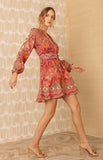 Hale Bob Ryann Short Dress, Rose-Hale Bob
