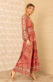 Hale Bob Ryann V Dress, Rose-Hale Bob