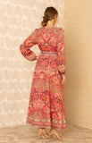 Hale Bob Ryann V Dress, Rose-Hale Bob