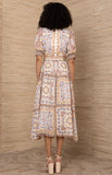 Bess Linen Maxi Dress, Ivory-Hale Bob