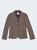 SAND 4 Flex Wool Jersey Remi Blazer, Houndstooth-SAND Copenhagen