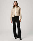 Paige Leenah 32" Wide Leg Jean, Black Shadow-PAIGE