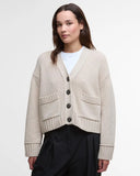 Barbour Faye Cardigan, Oatmeal-Barbour