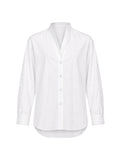 Betsey Button Down-Optic White-Cartolina
