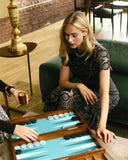 Waverly Lace Dress, Midnight Grey-Cartolina