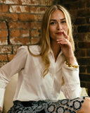 Betsey Button Down-Optic White-Cartolina