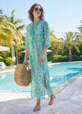 Elise Caftan, Georgia Blue-Bella tu