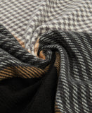Barbour Melody Check Scarf, Charcoal-Barbour
