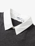 Short Sleeve Layered-Look Top-Meilleur Moment