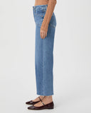 Paige Anessa W/ Set In Pockets + Raw Hem, Sunnie Distressed-PAIGE