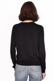 V-Neck Long Sleeve Tee-Minnie Rose