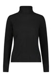 Minnie Rose Cashmere Turtle-Neck, Black-Minnie Rose