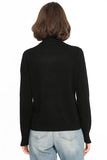 Minnie Rose Cashmere Turtle-Neck, Black-Minnie Rose