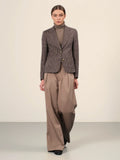 SAND 4 Flex Wool Jersey Remi Blazer, Houndstooth-SAND Copenhagen