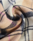 Barbour Serena Tartan Lambswool Scarf, Dress/Hessian-Barbour