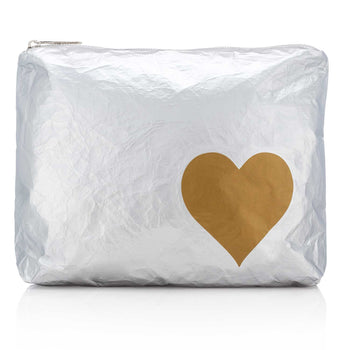 HL Medium Pack, Silver Gold Heart-Hi Love