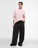 Barbour Burne Crew, Pink Blush-Barbour