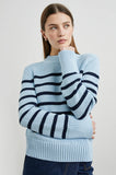 Rails Alise Sweater, Sky Navy Stripe-Rails